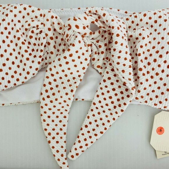 Billabong BNWT Candy Bandeau Bikini Sep Top Bottom Women's Size 12 - Picture 5 of 6